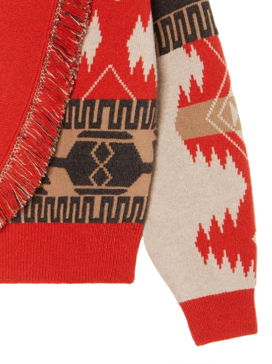 Affordable Women jacquard bomber cardigan Icon Alanui 0427